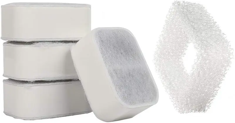 IPETTIE Tritone/Fiumi Ceramic Pet Lotus Pet Water Fountain Replacement Filters