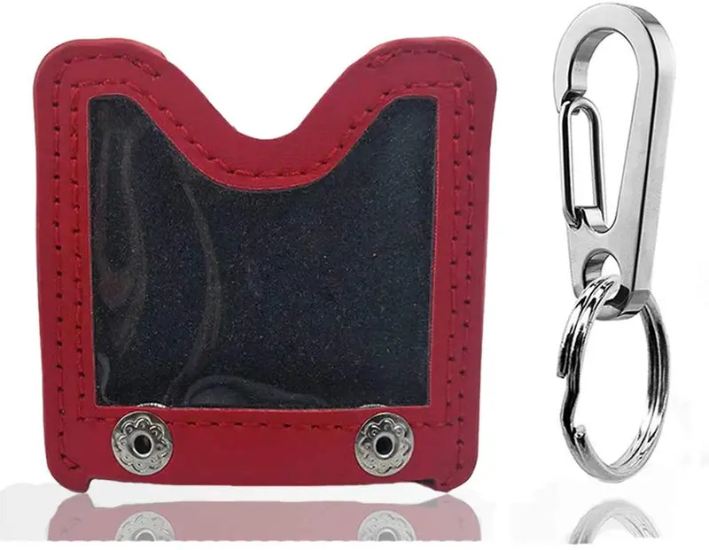 IVIA - Clips para etiquetas de perro, múltiples tamaños de acero inoxidable 304, clip rápido con anillos/fácil cambio de identificación para mascotas para collares y arneses.