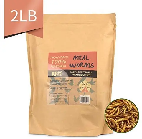 JARDTEC sin OMG para comidas secas – 100 % naturales para aves pollos, erizo, hámster, peces reptiles tortugas (2)