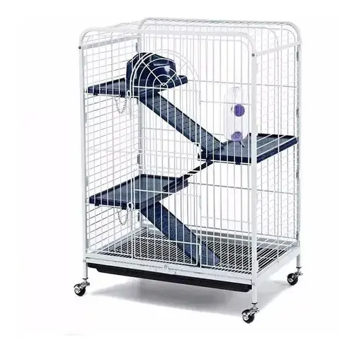 Jaula Huron 3 Niveles (64x43.5x92.5cm)