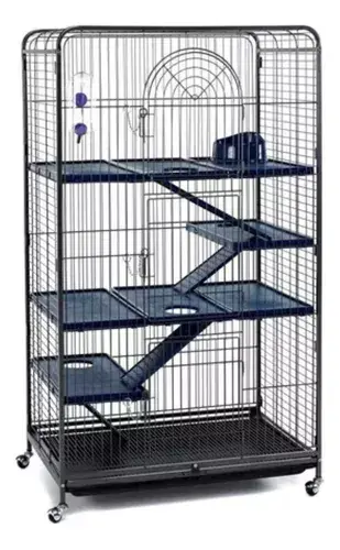 Jaula Huron 4 Niveles (79x52x139.5cm)