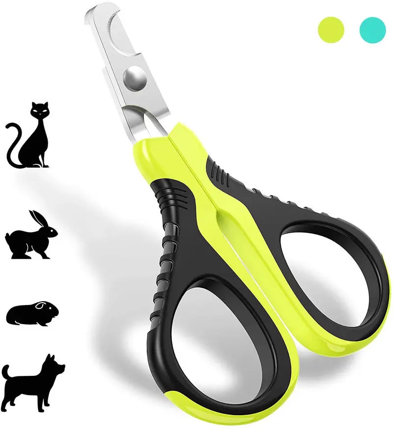 JOFUYU - Cortaúñas y recortadora de uñas para gatos, versión 2020, cortadora de uñas profesional para mascotas, cortadora de garras, mejor cortadora de garras de gato afilado, seguro