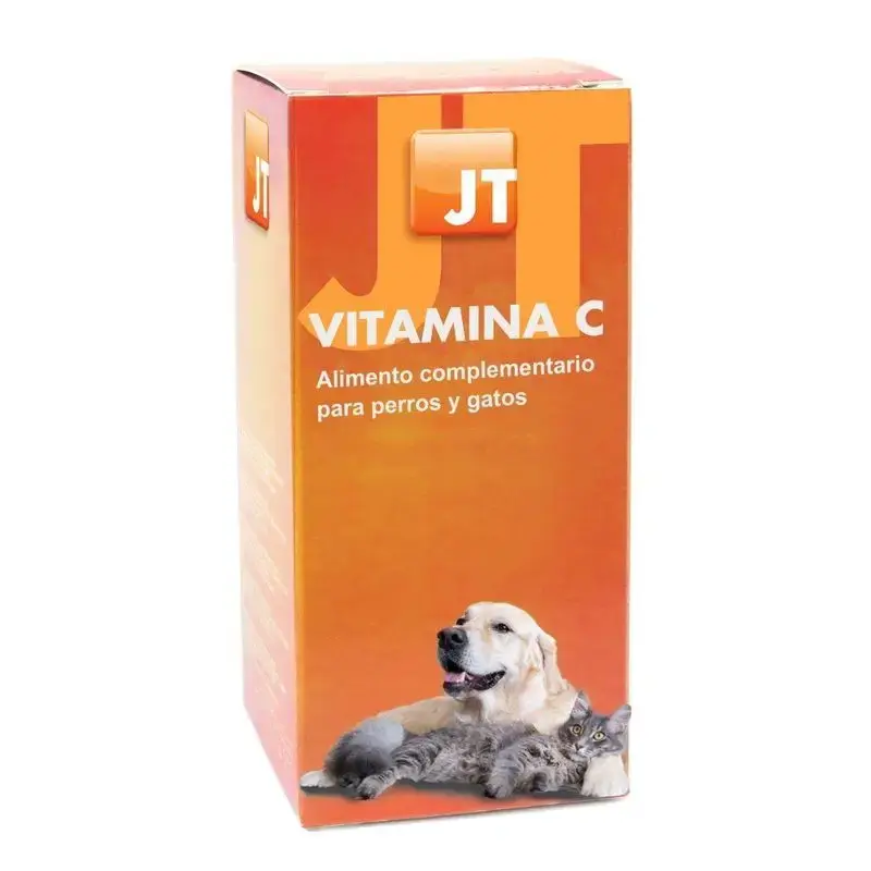 JT Pharma Vitamina C 55ml | Suplemento Inmunológico para Perros, Gatos y Aves