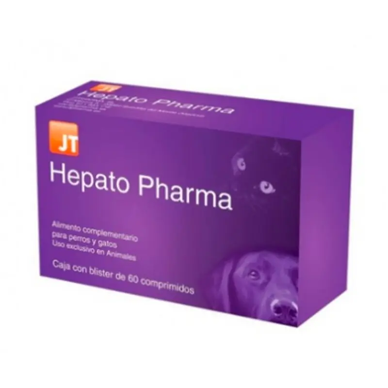 JTPharma Hepato Pharma 60comp para perro y gato