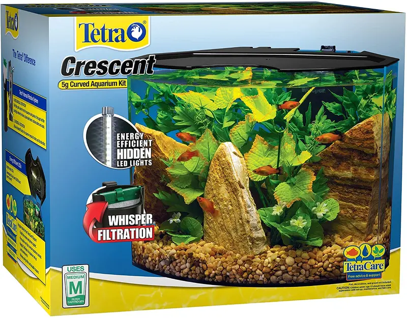 Juego de acuario de carílico, de Tetra Crescent