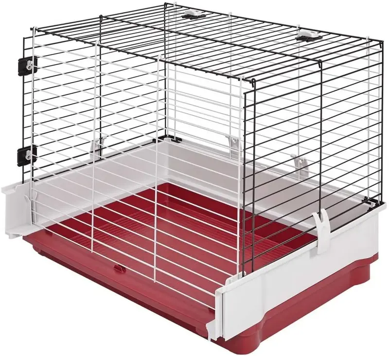Juego de casa para conejos de lujo Wabbitat de Midwest Homes for Pets