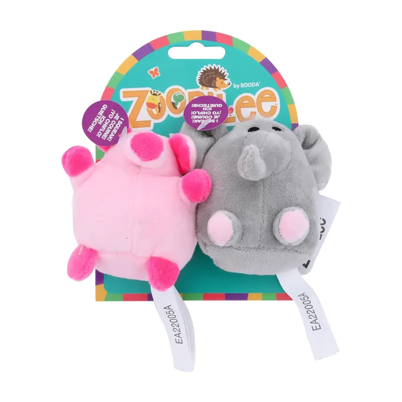 Juguete 2 Pack Elefante y Cerdo