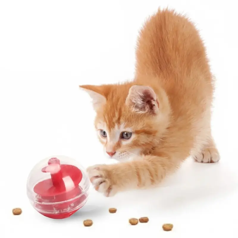 Juguete bola interactiva dispensadora de comida Twister para gatos