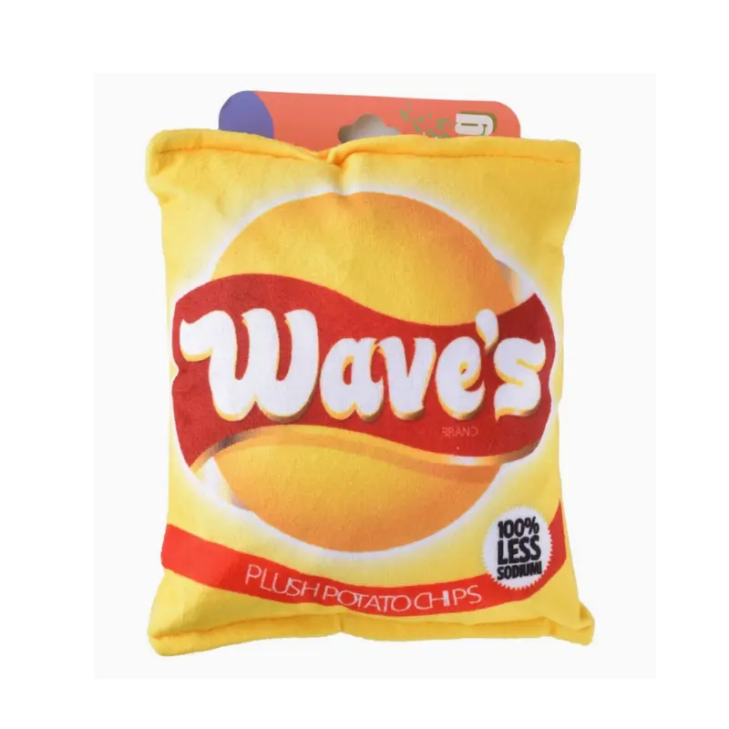 Juguete de Peluche Bolsa de Papas Clásicas Waves Kanu Pet para Perros