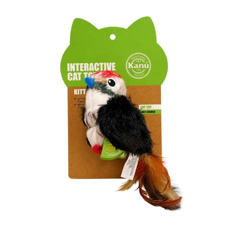 Juguete de Peluche Pajaro con Catnip Kanu Pet para Gato