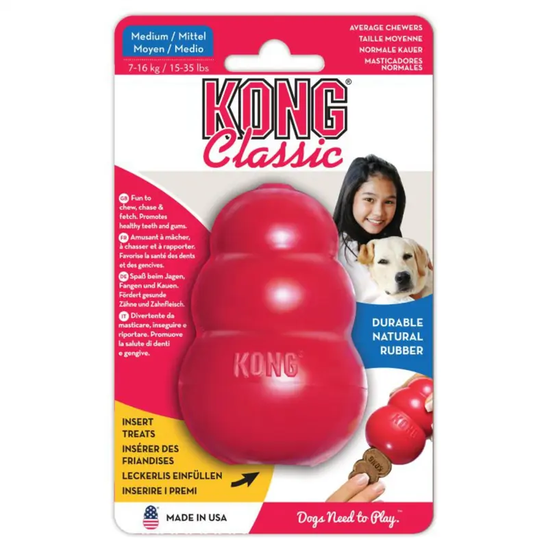 Juguete Kong Classic Portapasabocas