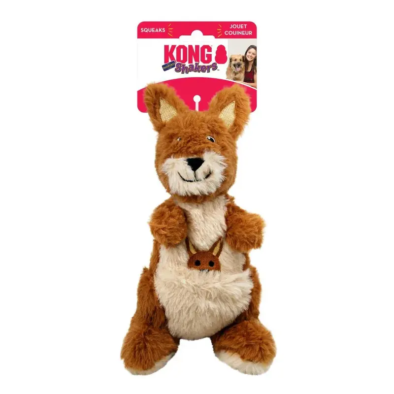 Juguete Kong Peluche Passports Canguro Medium Para Perro