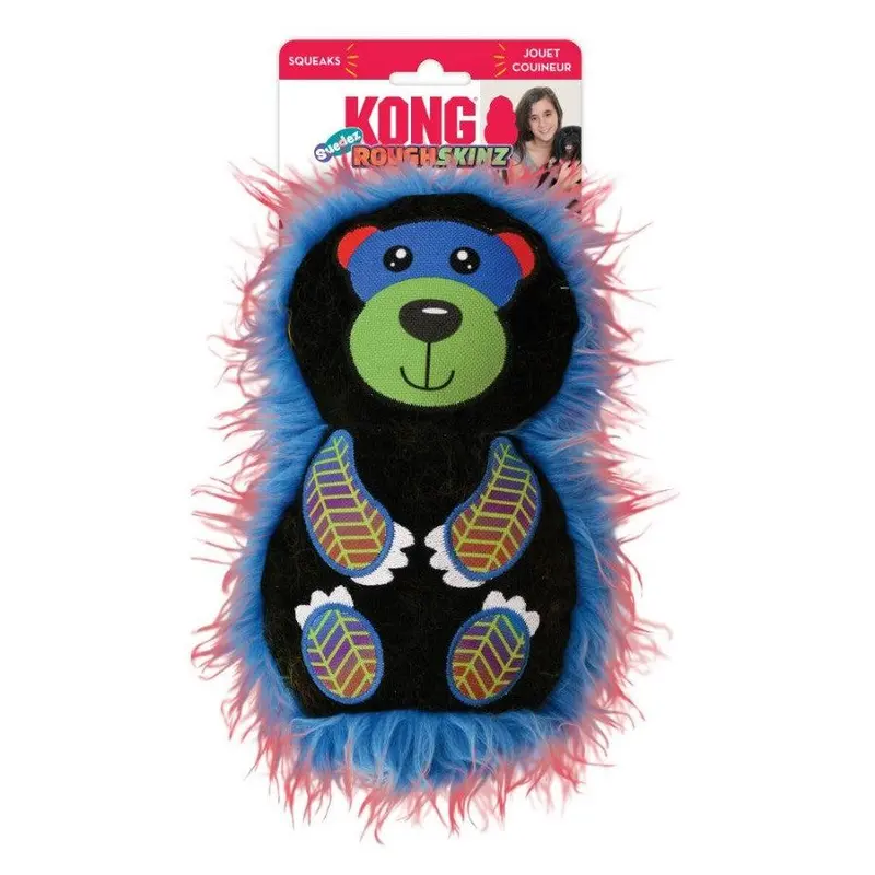 Juguete Kong Peluche Roughskin Oso Medium Para Perro