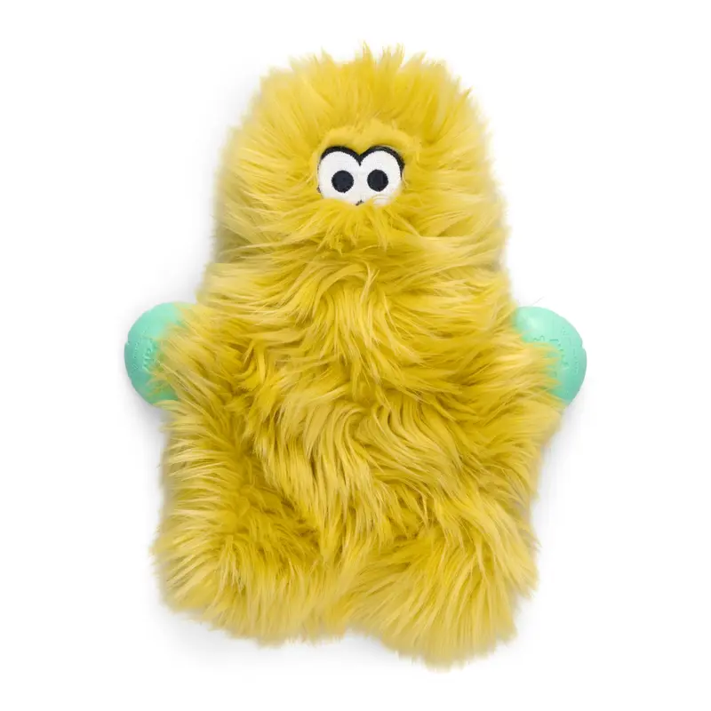 Juguete OLAF para Perros con Peluche Reforzado y Zogoflex® - Amarillo Cítrico (Citrus) | ROWDIES de West Paw