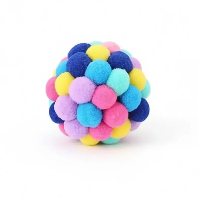 Juguete pelota de lana Rubik Ball para gatos