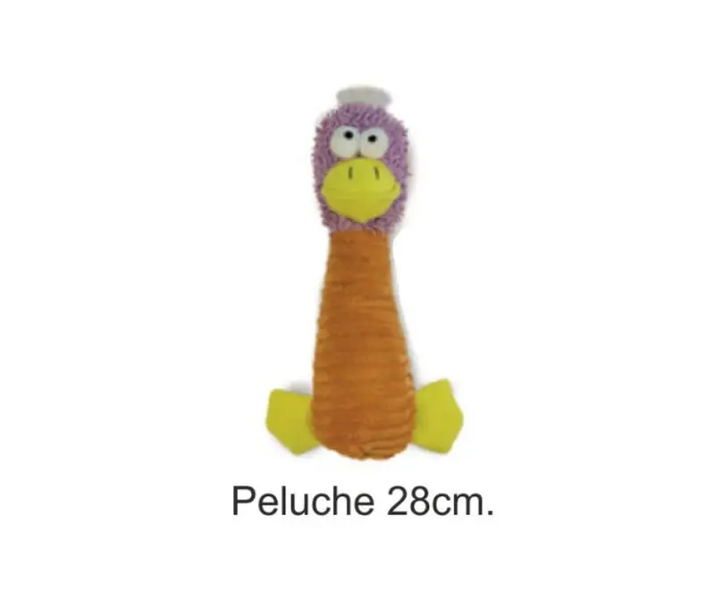 Juguete Peluche Patito para Perros