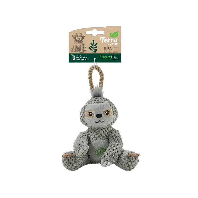 Juguete TERRA ECO KIRA para Cachorro – 99% Materiales Reciclados | M-PETS®