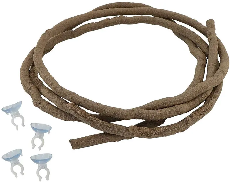 Jungle Vines Flexible Pet Habitat Decoración para lagos, rana, serpientes y otros reptiles