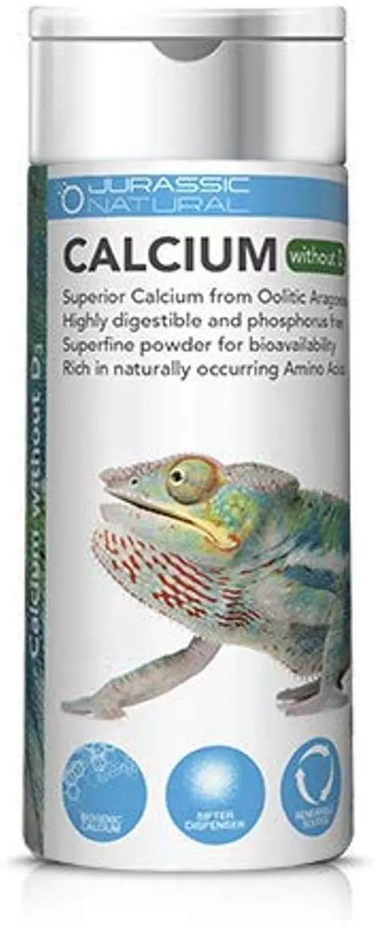 JurassicNatural Reptil Calcio sin D3 4OZ