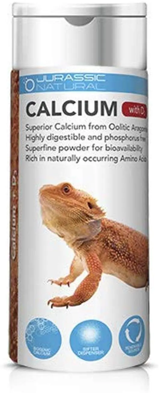 JurassicNatural Reptile Calcio con D3 4OZ