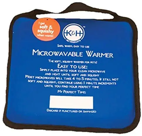 K&H Pet Products - Calentador de cama para mascotas, apto para microondas