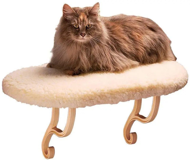 K&H Pet Products - Hamaca para ventana de gato, alféizar de gato (climatizada o sin calefacción)