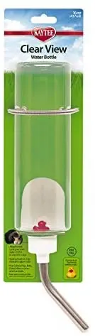 Kaytee Animal Pequeño clara botella de agua (2 unidades de 16-Ounce)