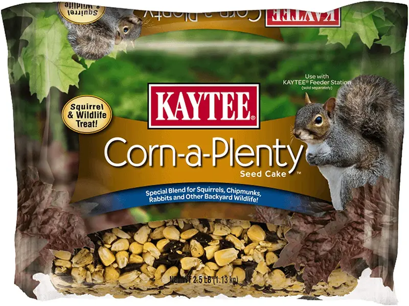 Kaytee Corn A Plenty Cake Comida para mascotas, 2.5 libras
