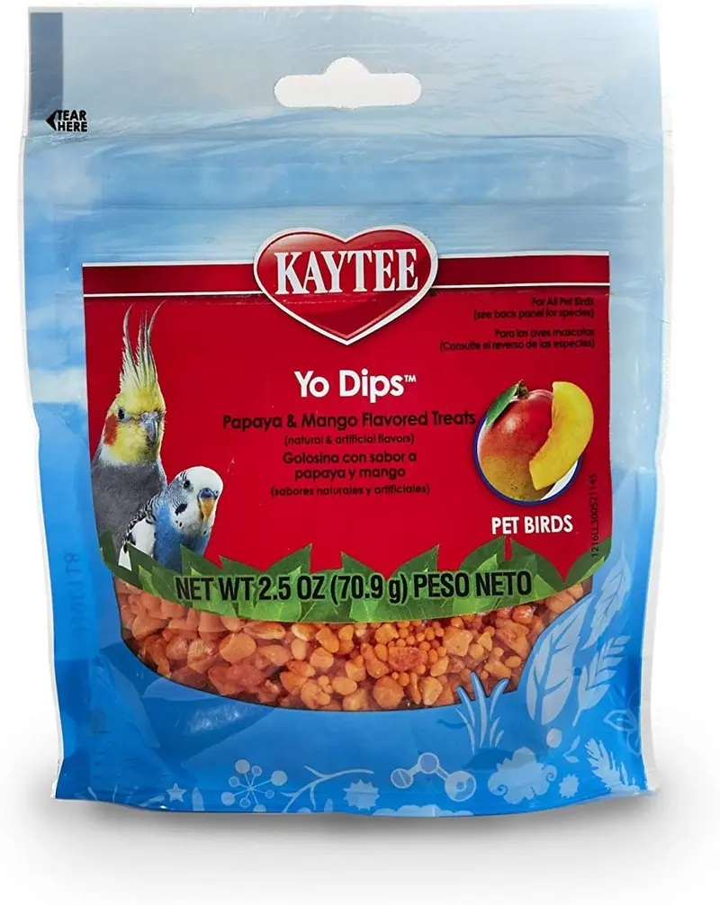 Kaytee Fiesta Mango Flavored yogured Dipped Papaya Bird Treat