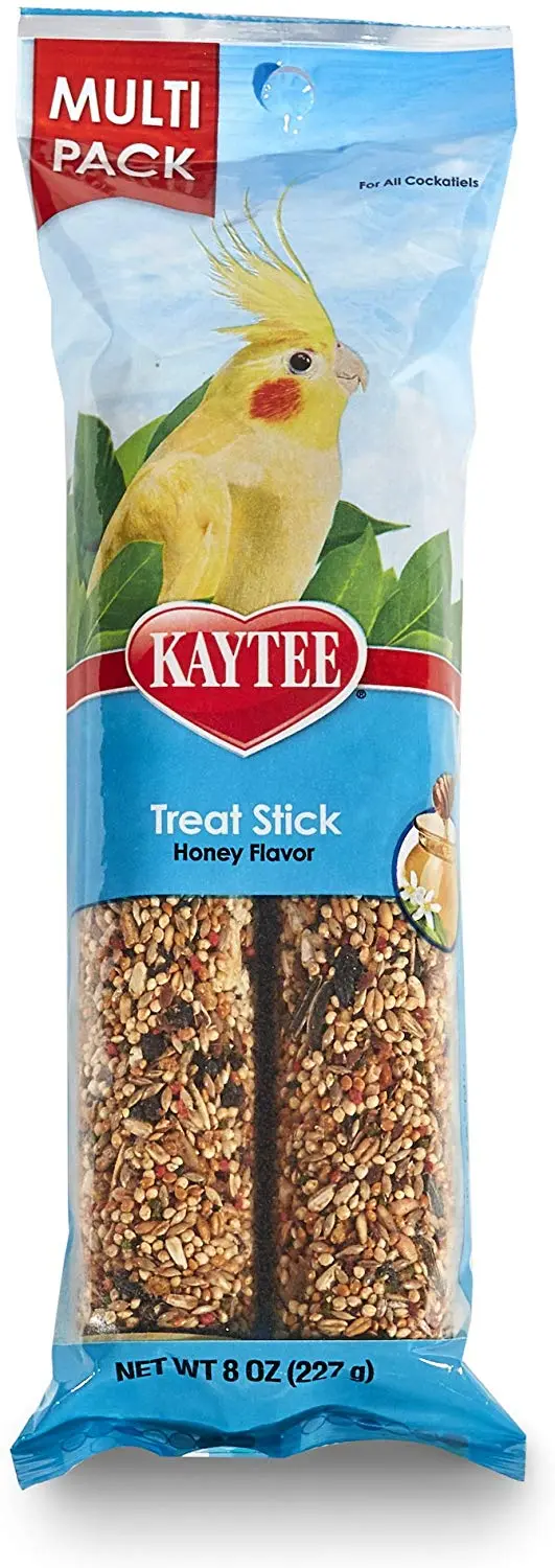 Kaytee Forti-Diet Pro Health Cockatiel Miel Treat Stick Value Pack, 8 oz