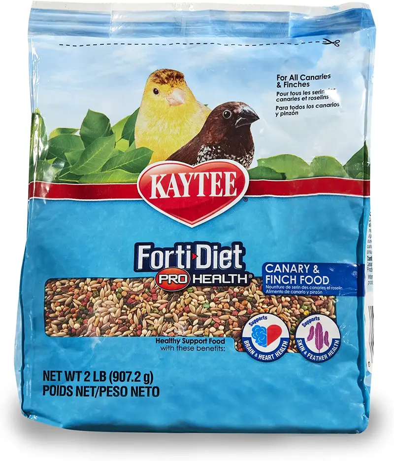 Kaytee forti-diet Pro Salud Canarias & Finch Alimentación, 2 Lb