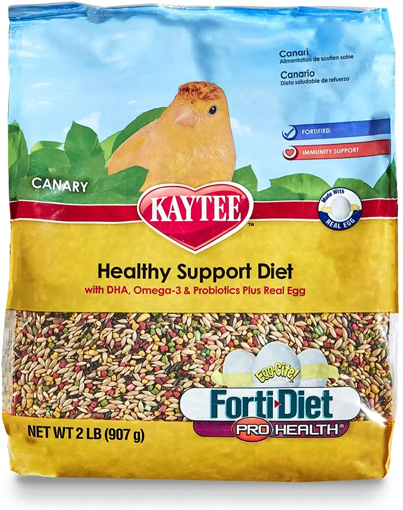 Kaytee Forti dieta egg-cite Bird Alimentos para Islas Canarias, 2-Pound Bag
