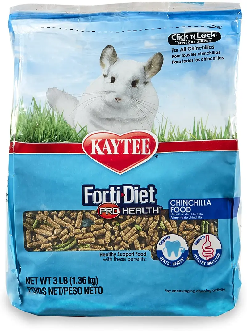 Kaytee FortiDiet ProHealth Chinchilla Comida, 3 libras