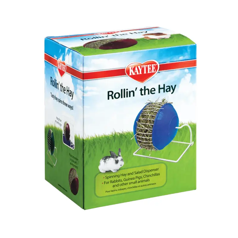 Kaytee Superpet Rueda Contenedor P/Heno Rollin N Hay