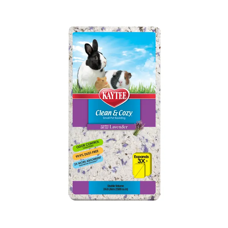 Kaytee Sustrato Clean & Cozy Bco Lavanda 24.6 L