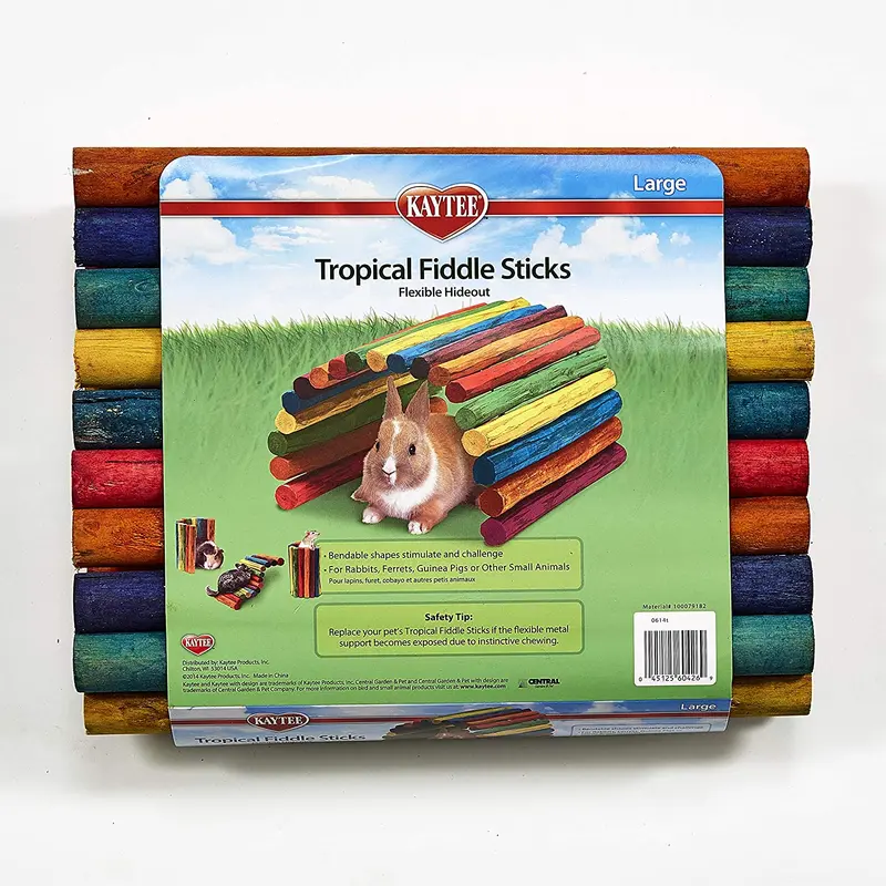 Kaytee Tropical Fiddle Sticks - Bastones de natación (tamaño grande)