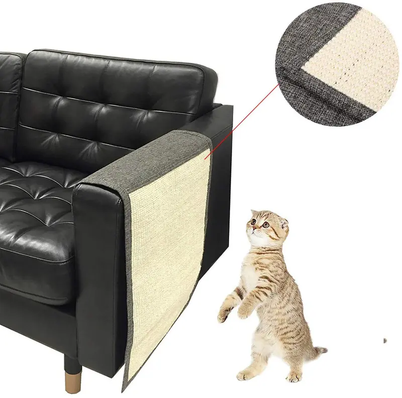 kecuco rascador para gato almohadillas para orejas alfombrilla de Protector de arañazos escudo rascador para gato de mascota – Love tu mascota y protege tus muebles y sofá