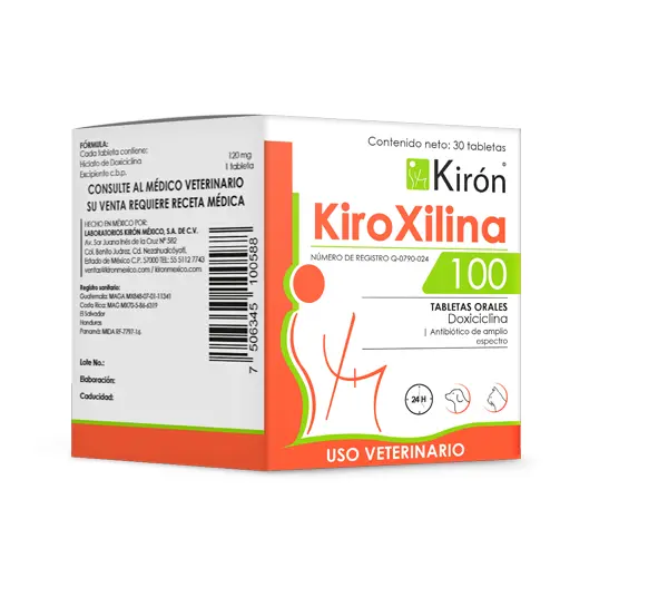 Kiroxilina 100 30 Tabletas
