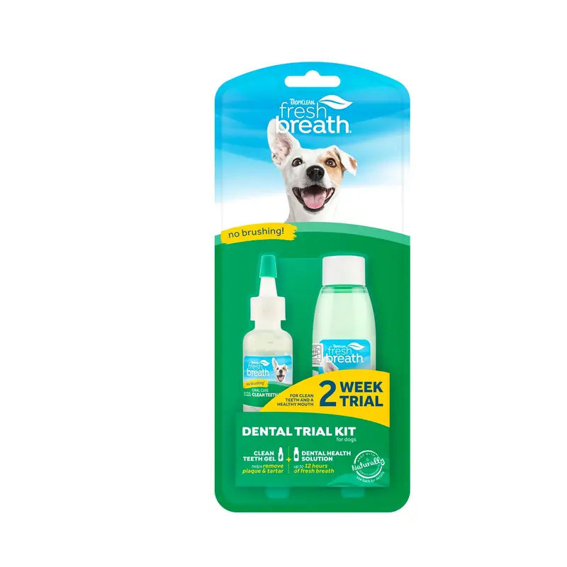 Kit Cuiado Oral 0,5 oz + Aditivo 4oz Para Perro Fresh Breath