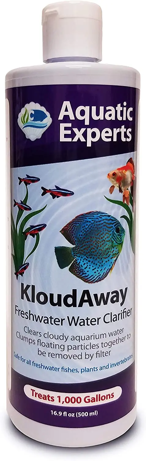 KloudAway Acuario Acuario Acuario Acuario Acuario Clarifier – Limpia el agua nublada Clarifier Acuario Acuario Acuario de Acuario de Peces, Fabricado en Estados Unidos