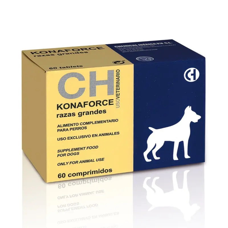 Konaforce Perro Razas Grandes (60 comp.) – Chemical Iberica
