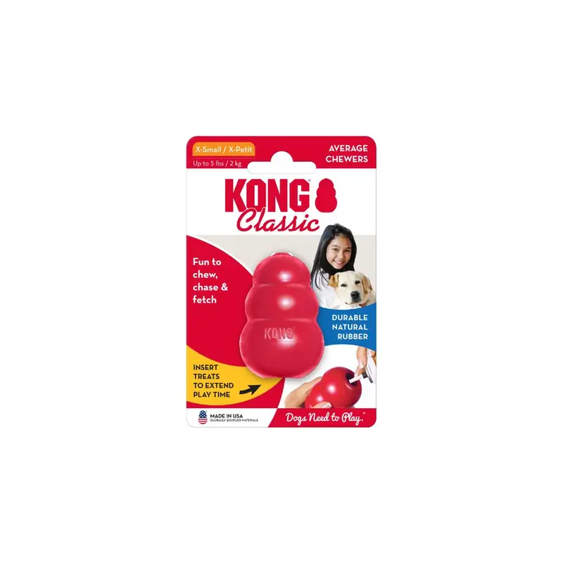 Kong Classic Juguete Extra Chico