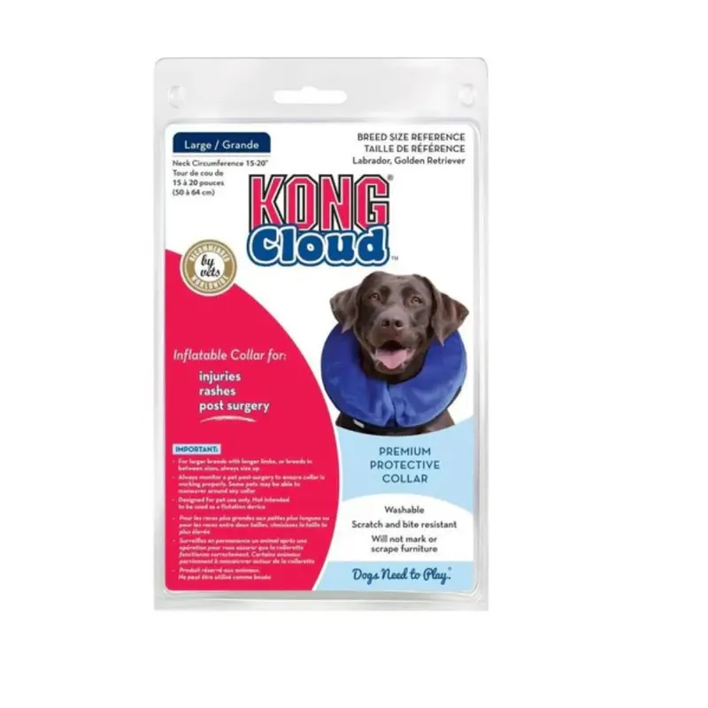 Kong Collar Inflable De Recuperacion Gde
