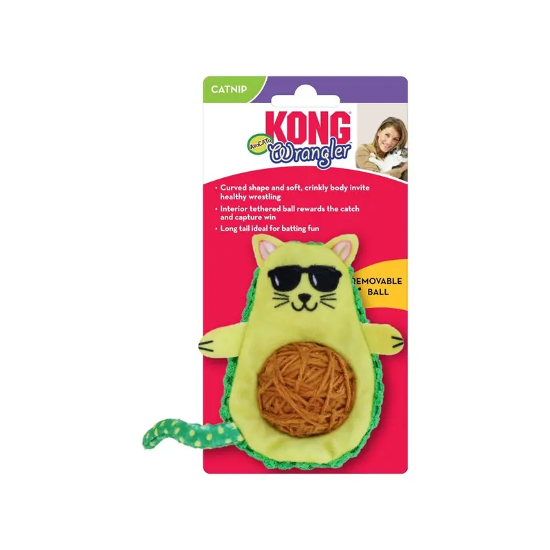 Kong Juguete Gato Aguacate Bola De Hilo