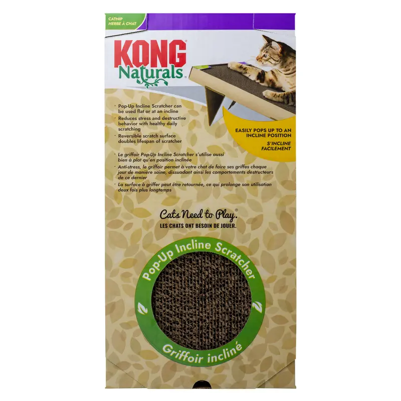 Kong Naturals Rascador Inclinado Emergente