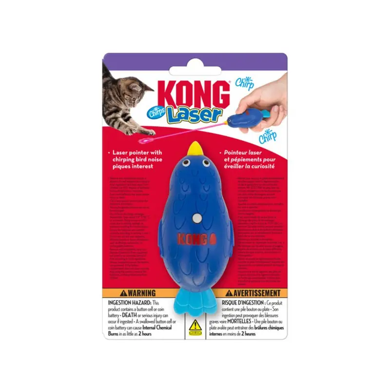 Kong Pajaro Chirriante Con Laser