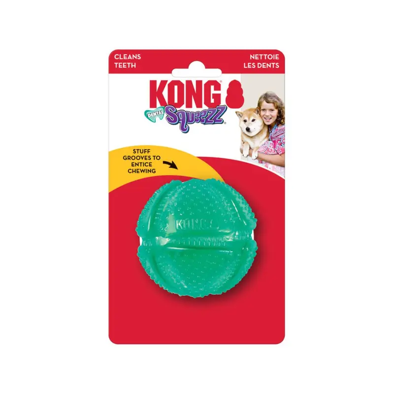 Kong Pelota Dental Squeezz Med