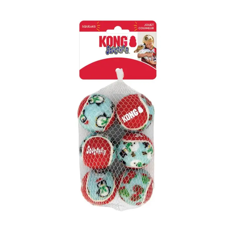 Kong Peluche Holliday 6 Pelotas M