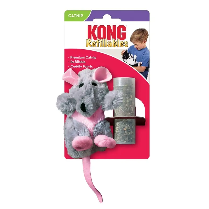 Kong Peluche Rata Recargable