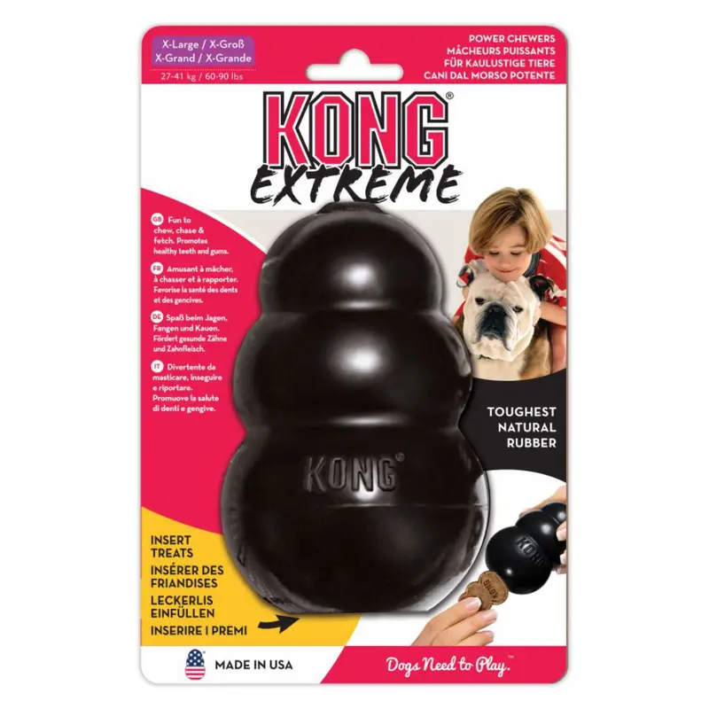 Kong Perro Caucho Extreme Portapasabocas